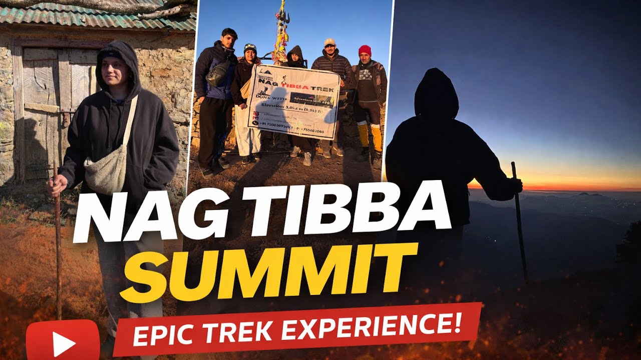Andheri Raat se Golden Sunrise Tak 🌄 | Nag Tibba Summit & nagdevta mandir visit Day 2 