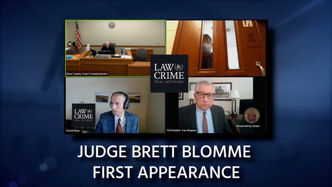 WI Children's Court Judge Brett Blomme Initial Appearance