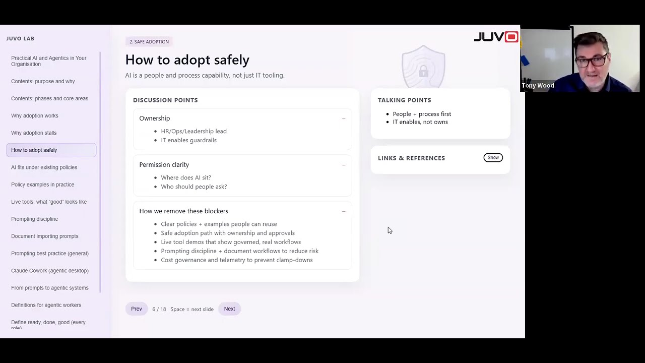AI in Bedrijven: Van Stagnatie naar Praktische Adoptie | Juvo Webinar