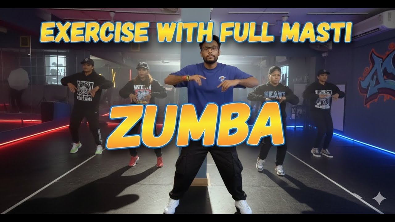 EXERCISE WITH FULL MASTI ZUMBA || NITEESH ||