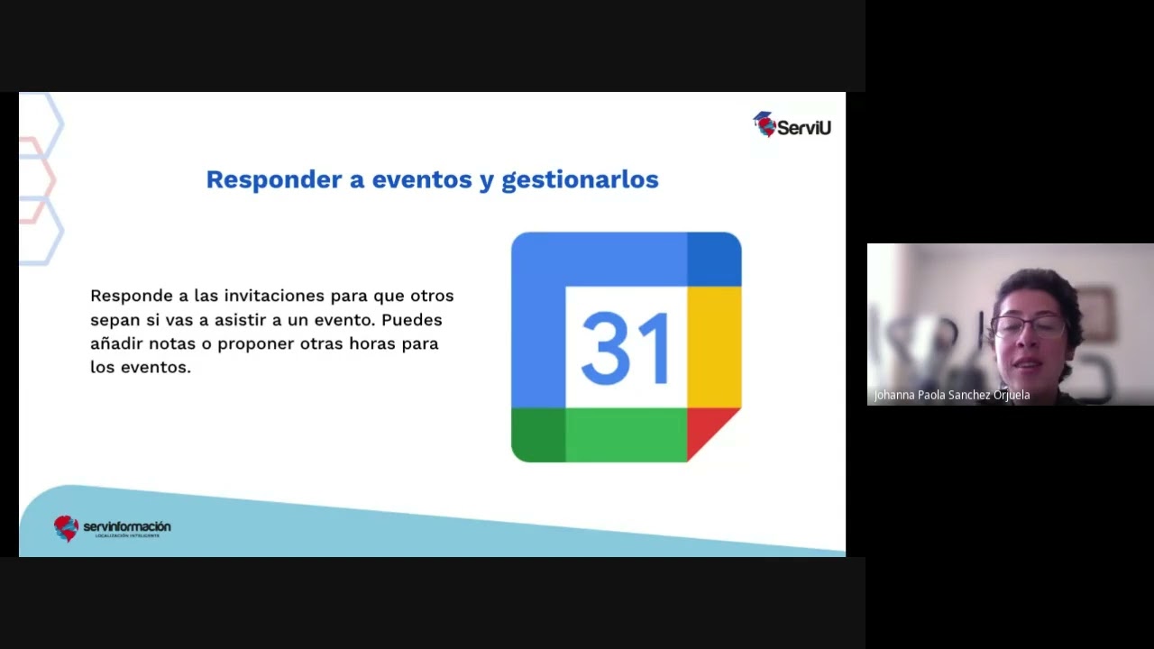Capacitaci&oacute;n Funcionalidades del Calendar Workspace - 21 Febrero 2023