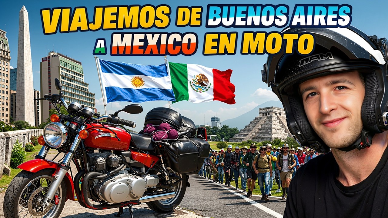DE BUENOS AIRES A MÉXICO EN MOTO | Honda Tornado XR 250