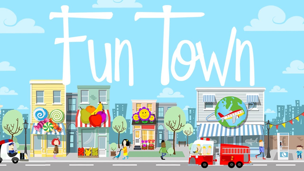 Fun Town for Kids - Creative Play by Touch & Learn.