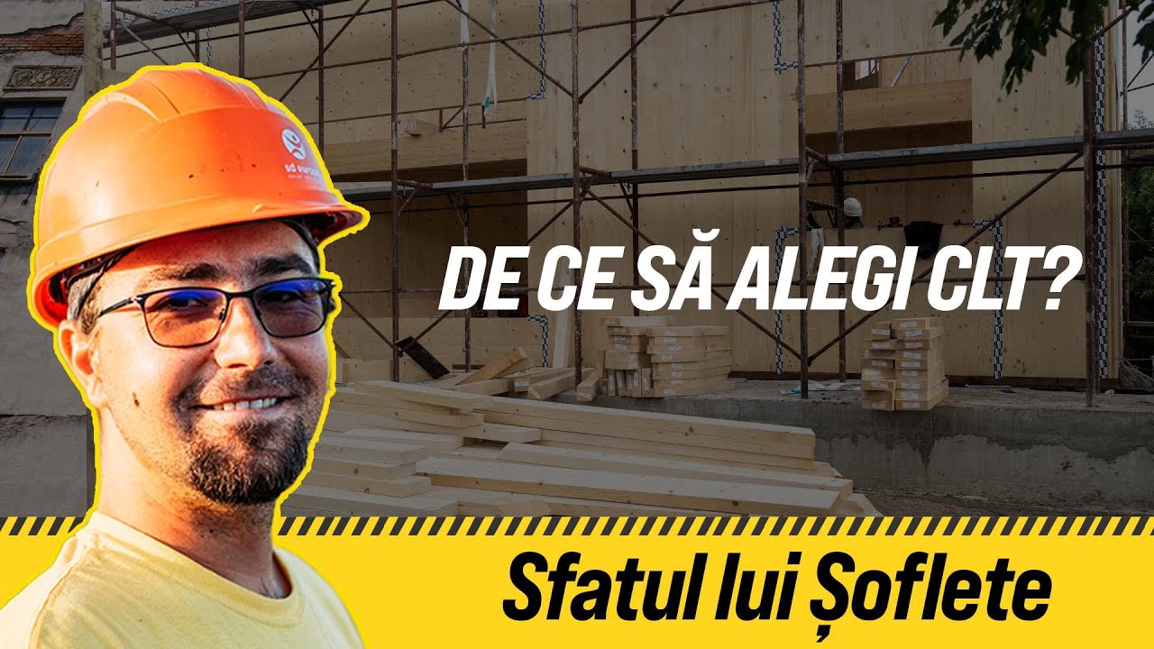 De ce ai alege să faci o casă din CLT?