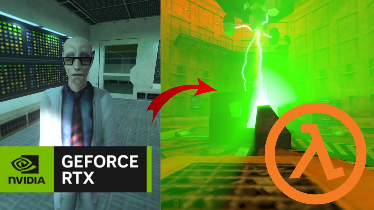 Half Life 1 with RTX mod - XashRT