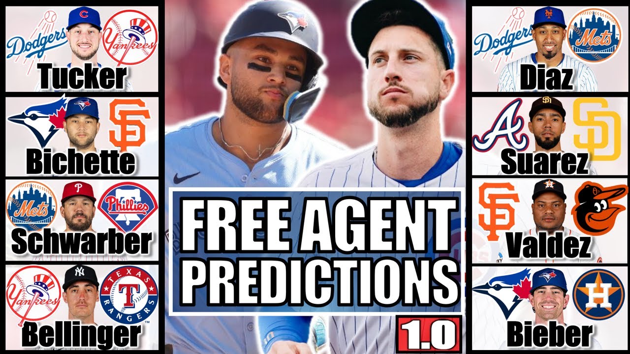 Прогнозы свободных агентов MLB: уйдёт ли Бо Бишетт? Кайл Такер перейдёт в «Доджерс» или «Янкиз»?…...