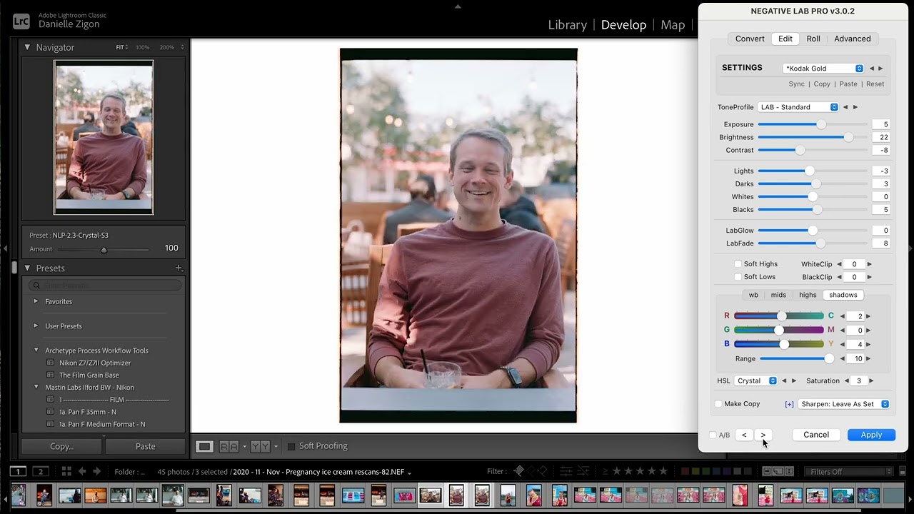 Why Roll Analysis in Negative Lab Pro is the best and how to use it in tough editing situations