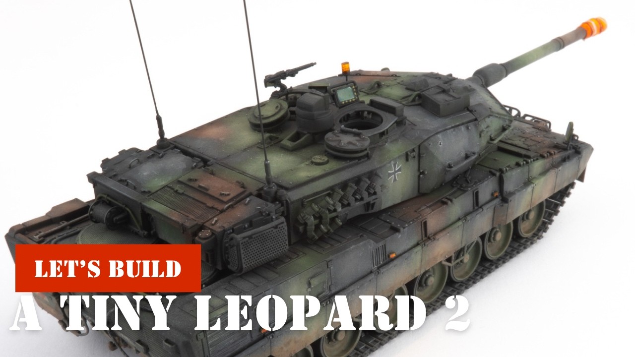 Сборка и покраска: Leopard 2A7V (Vespid Models)