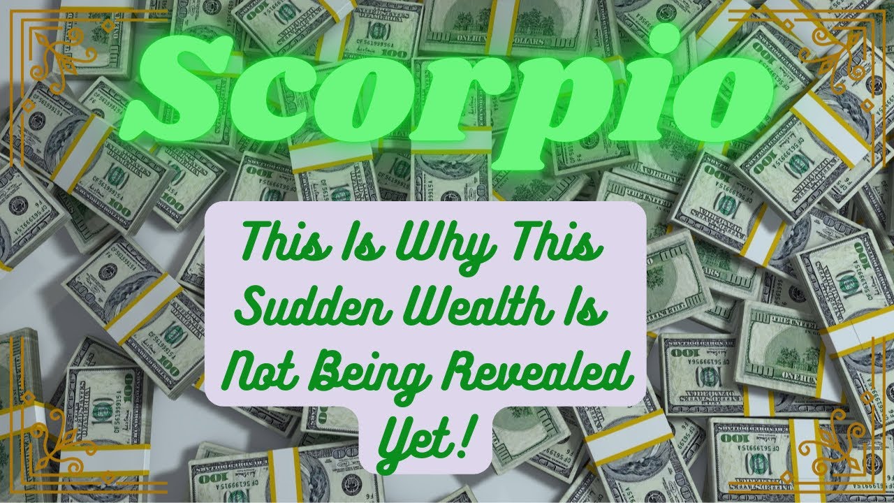 Scorpio April 2022 Tarot *This Is Why Your Sudden Wealth Is Not Being Revealed Yet!* Weekly Reading