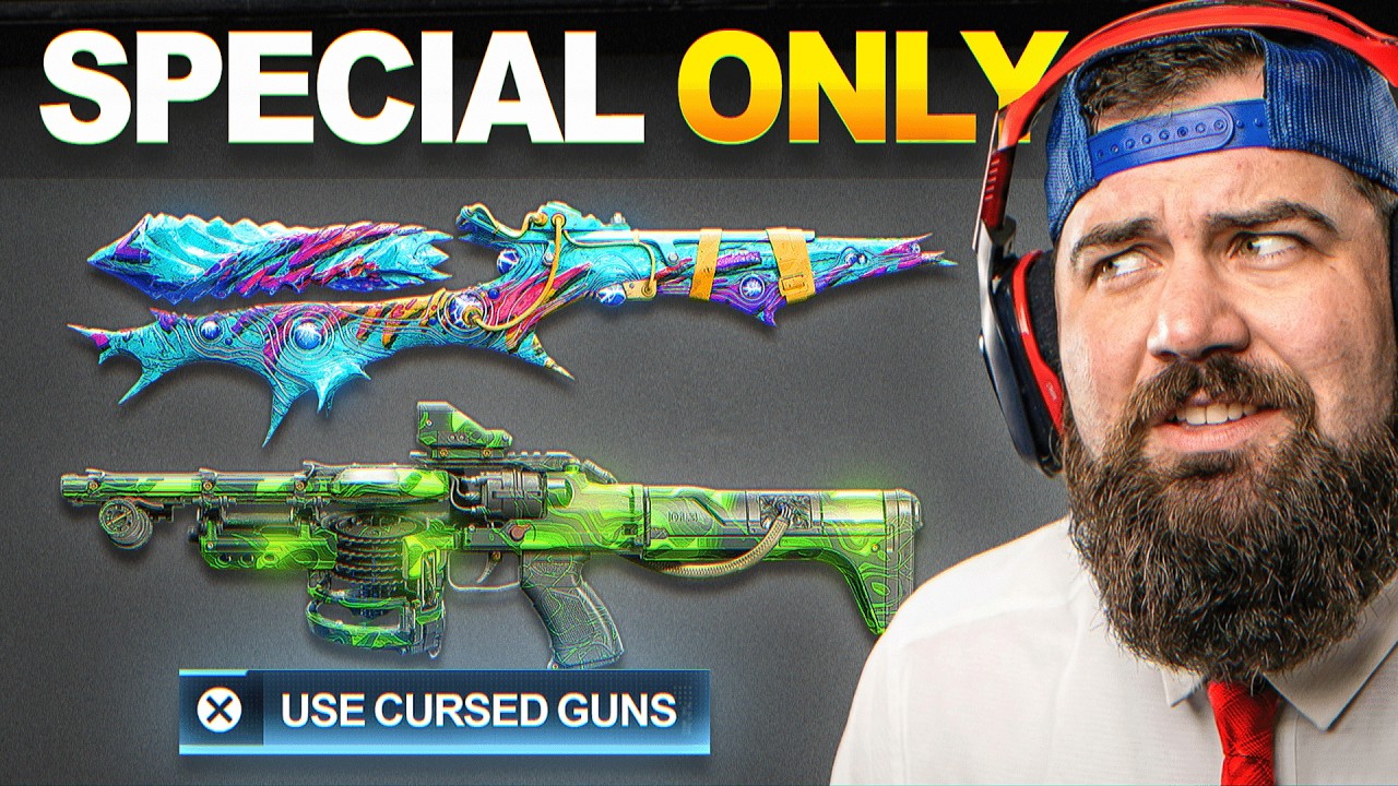 I Tried Winning with SPECIAL WEAPONS in Warzone.. it BROKE me