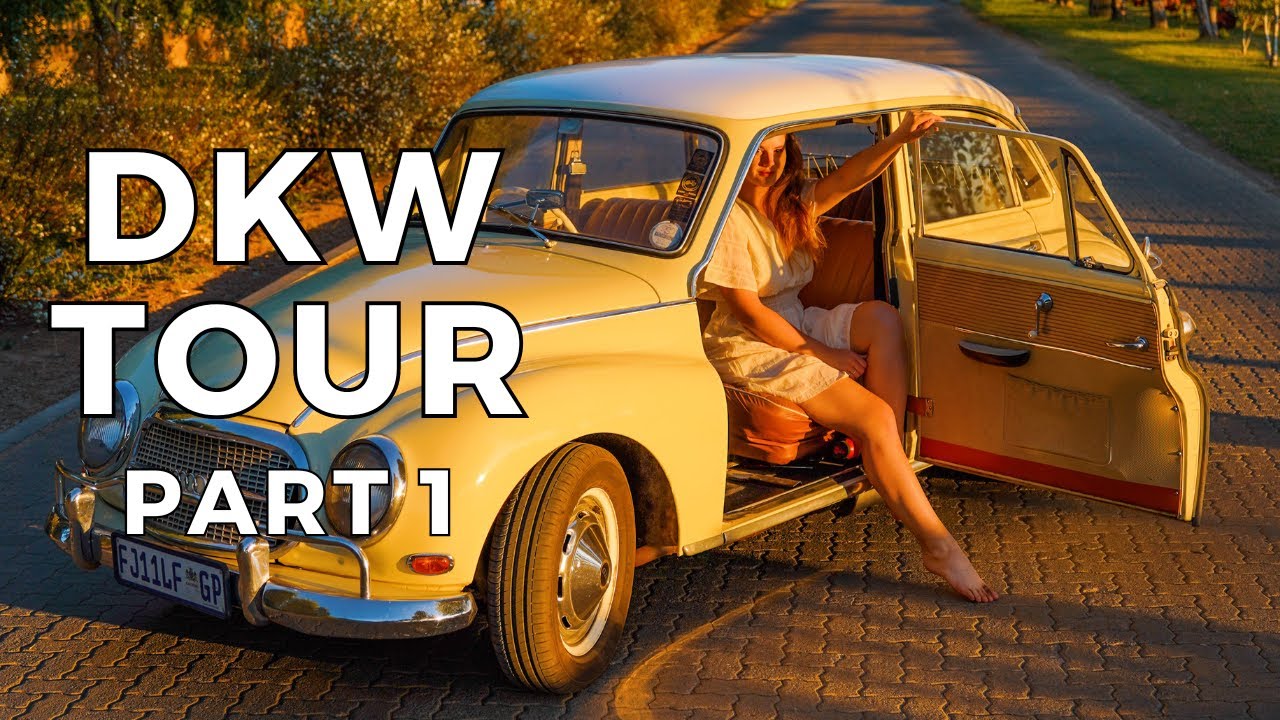 Modern car girl meets 1960's classic cars - Autounion DKW 1000S | DKW Tour Part 1 | KiaraShifts