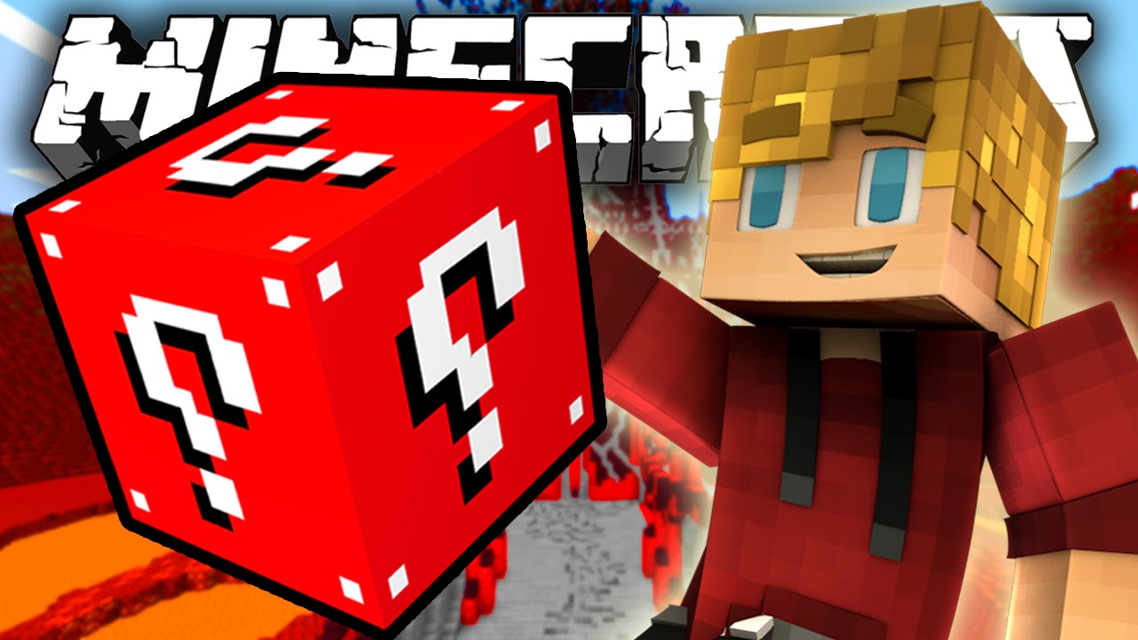 Minecraft: Red Lucky Block CHALLENGE GAME! - Lucky Block Mod - Modded Mini-Game