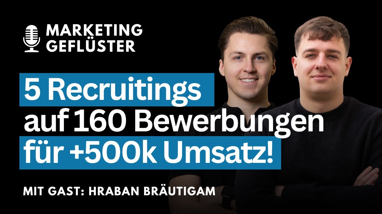 Seine Recruiting Geheimnisse für Audi, Volkswagen & LANCH (ft. Hraban Bräutigam)