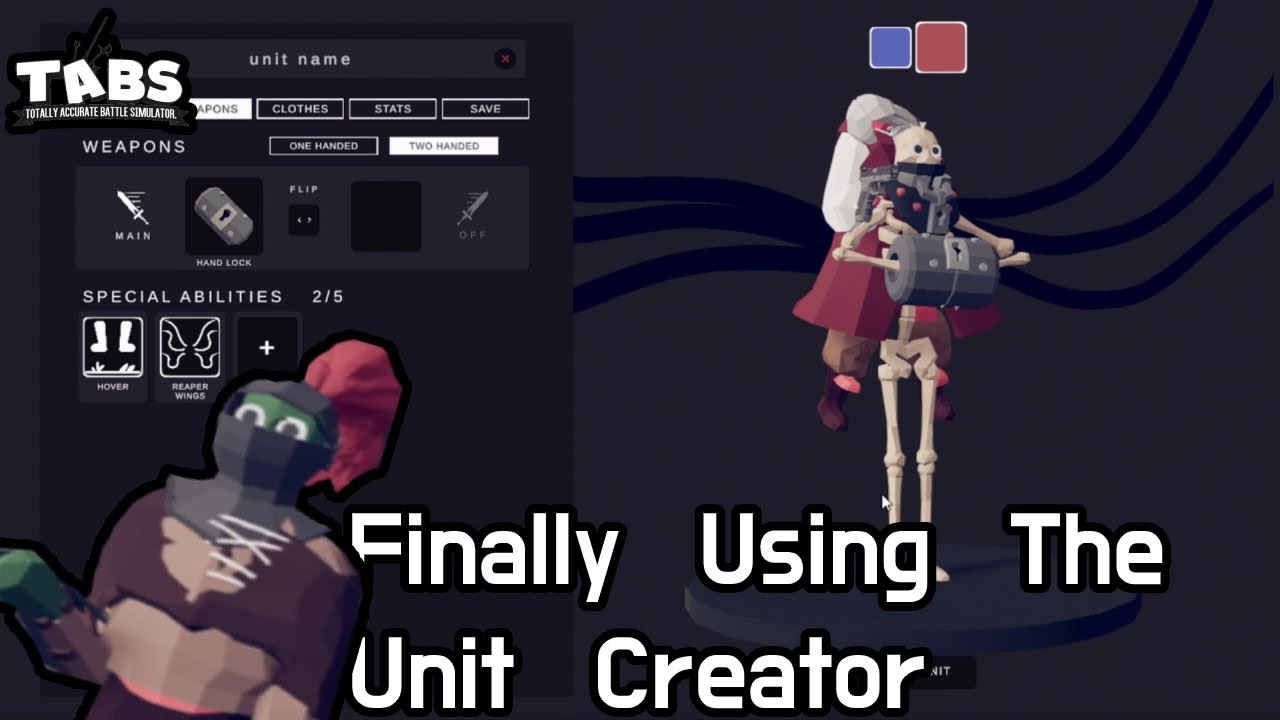Finally Using The Unit Creator | Totally Accurate Battle Simulator