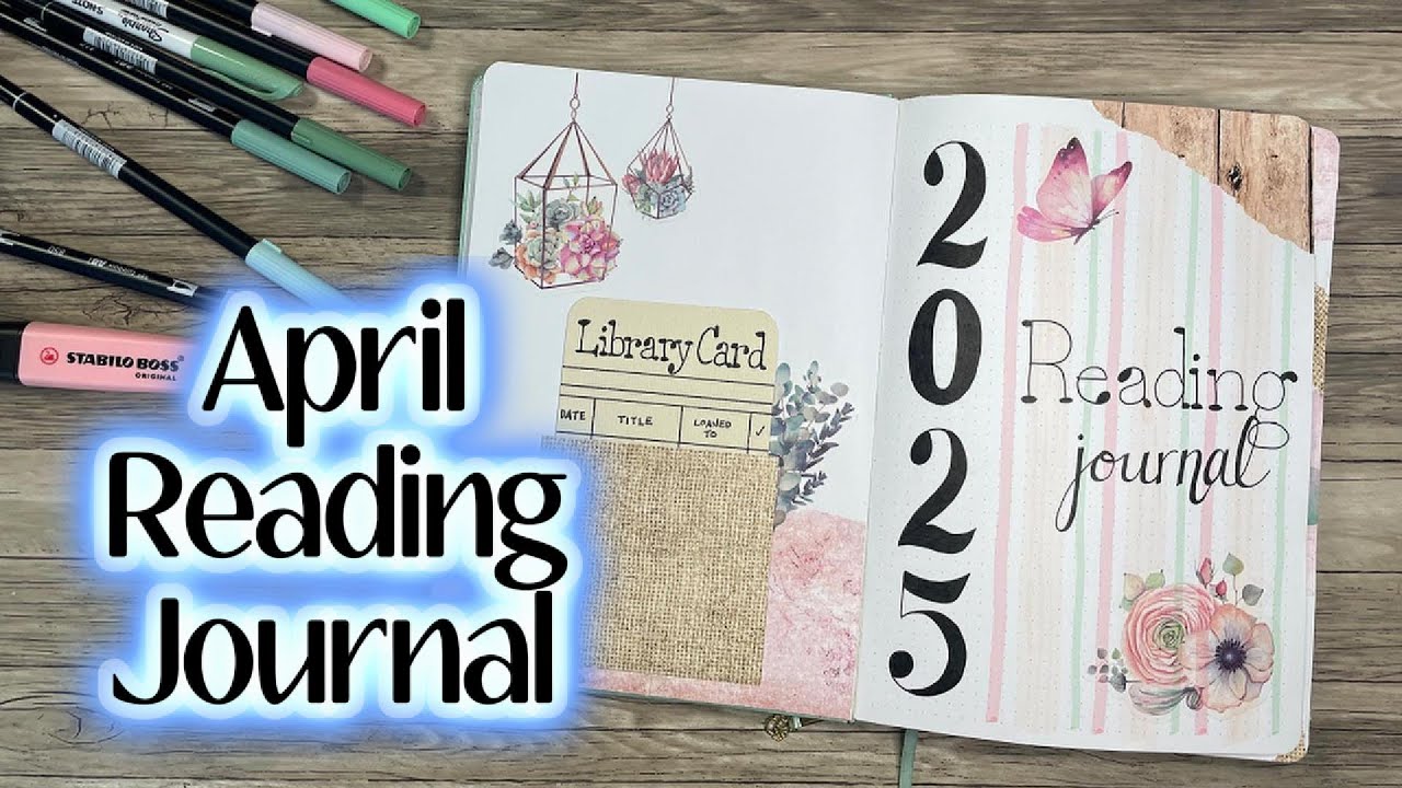 🪼 2025 Reading Journal Update  - April Forest Theme 🌲🐿