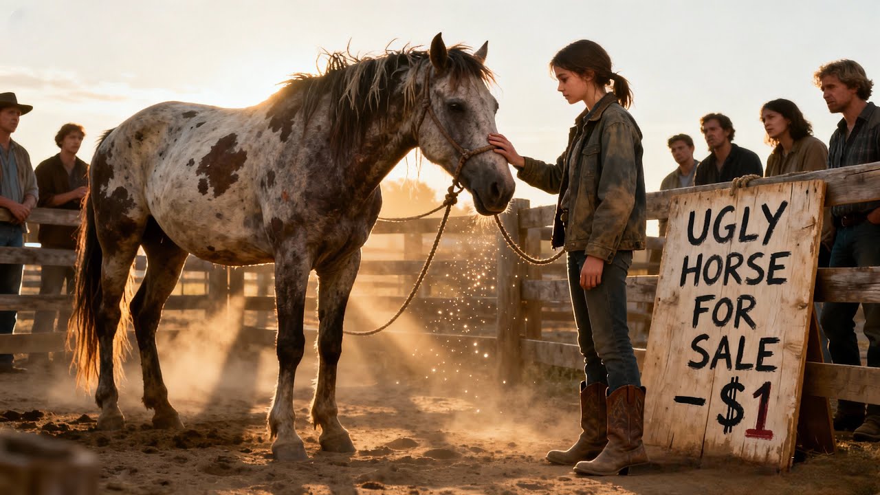No One Wanted The 'Ugly' Horse At The Sale — Until A Rancher's Daughter Saw What They Missed