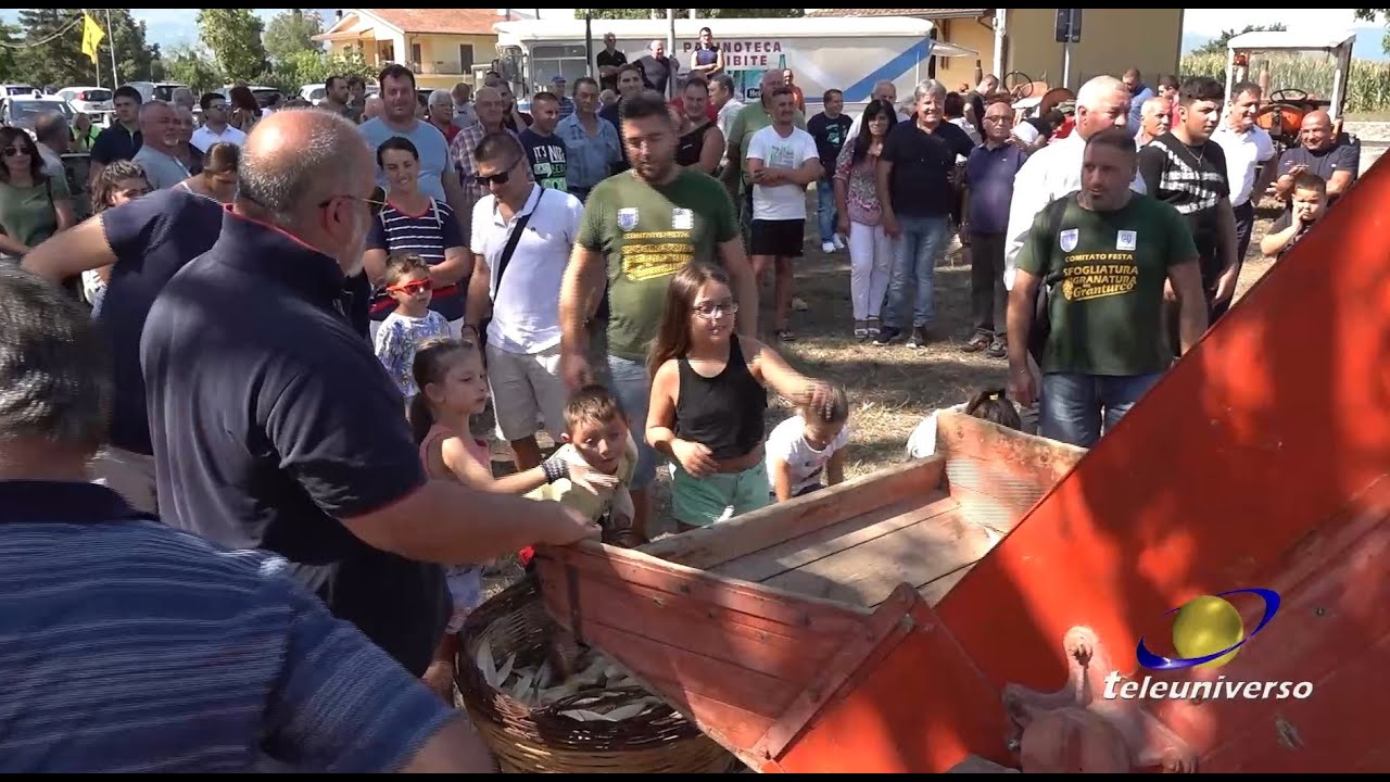 PIEDIMONTE S.G.: Festa della sgranatura del 28-08-2022