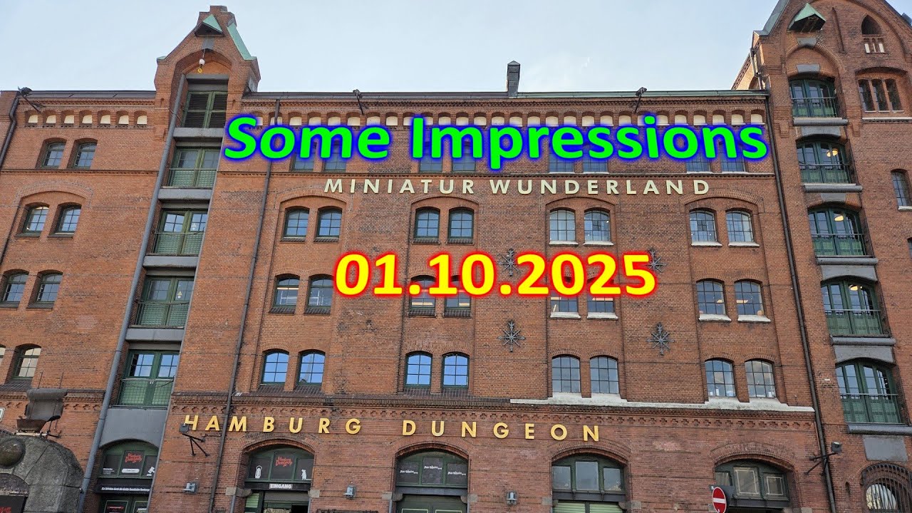 Miniatur Wunderland Hamburg 01.10.2025, Impressionen vom Besuch!