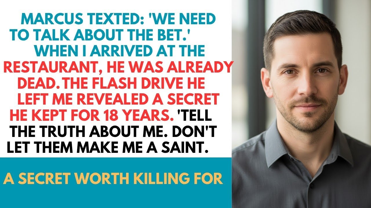 Years after our bet on who'd live longer, my friend invited me to a reunion, then vanished.