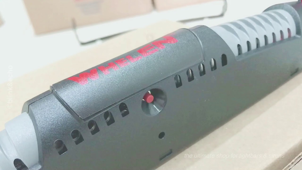 All new dashlight Whelen Dual Avenger II (Duo Color), by blink&echo