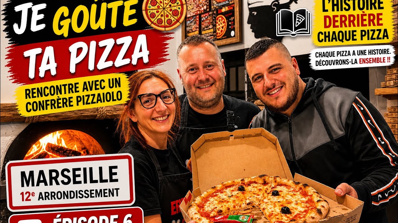 Je goûte sa pizza au feu de bois / episode 6 