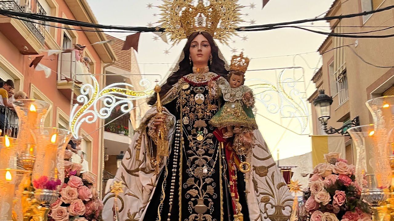 🎥TRASLADO VIRGEN DEL CARMEN  | Rute 2025 | Barrancos | Reina y Señora👑 - Reina entre Olivares🕊️