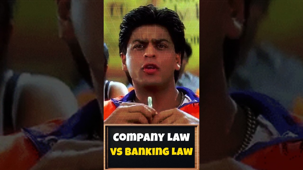 Companies Act vs Banking Act | Siddharth Agarwal