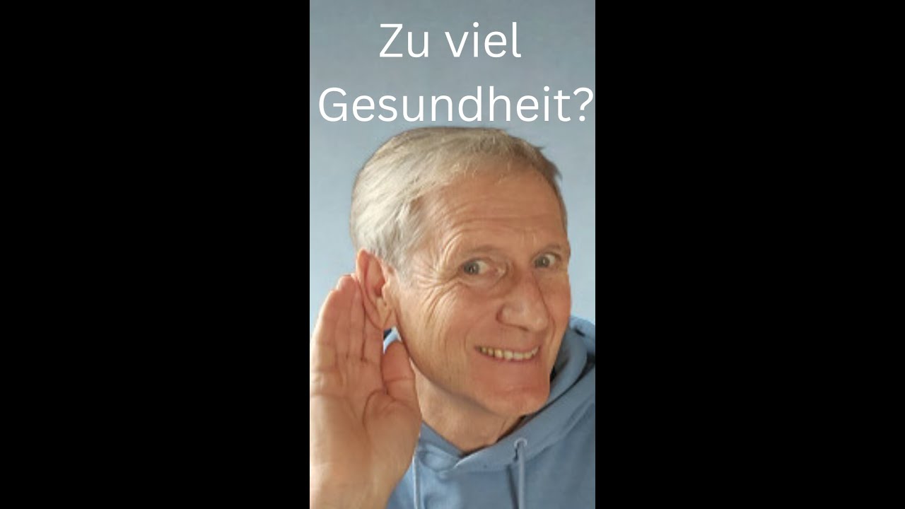 Warum Gesundheit heute so anstrengend ist.