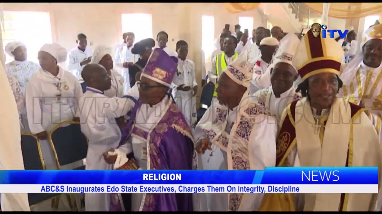 RELIGION: ABC&S Inaugurates Edo State Executives, Charges Them On Integrity, Discipline