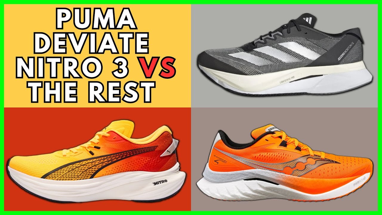 PUMA DEVIATE NITRO 3 vs THE REST - BOSTON 12 - ENDORPHIN SPEED 4 - KIPRUN KD900X - EDDBUD