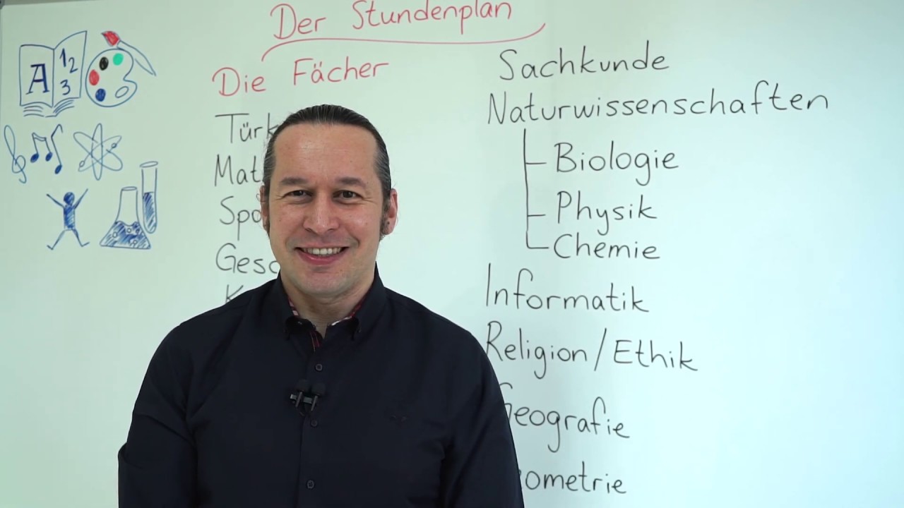 Almanca A1 INTENSIV Ders - 34 Der Stundenplan - Almanca 