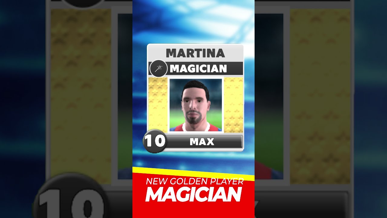 NEW GOLDEN PLAYER in SCORE! MATCH! MARTINA - THE MAGICIAN!