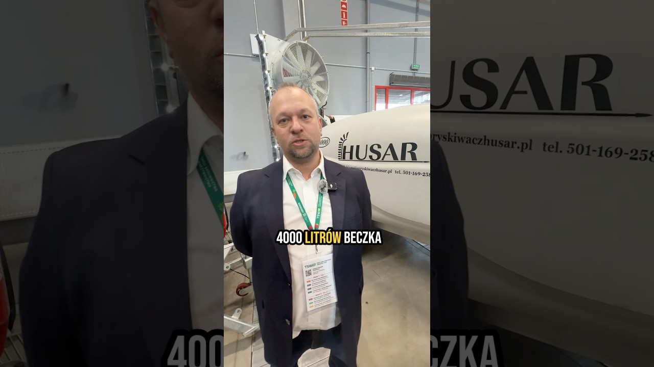 Dla kogo beczka 4000 litr&oacute;w? Opryskiwacz Husar