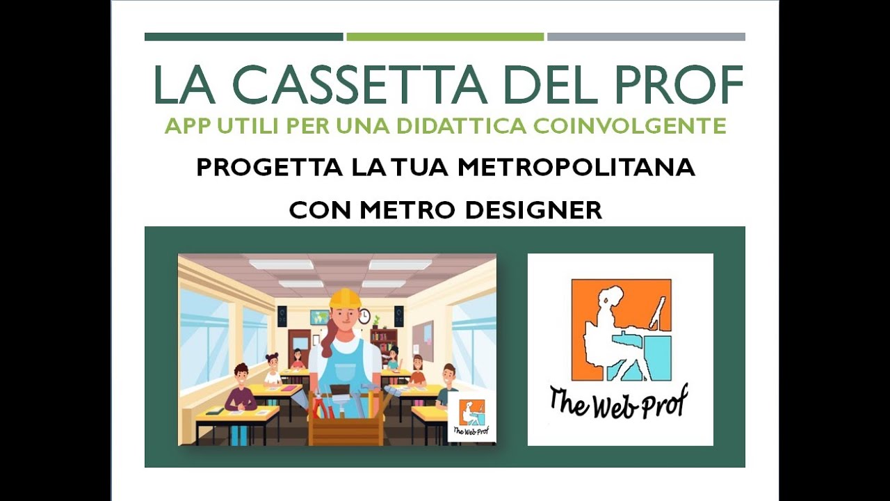 Progetta la tua metropolitana con Metro Designer by TheWebProf