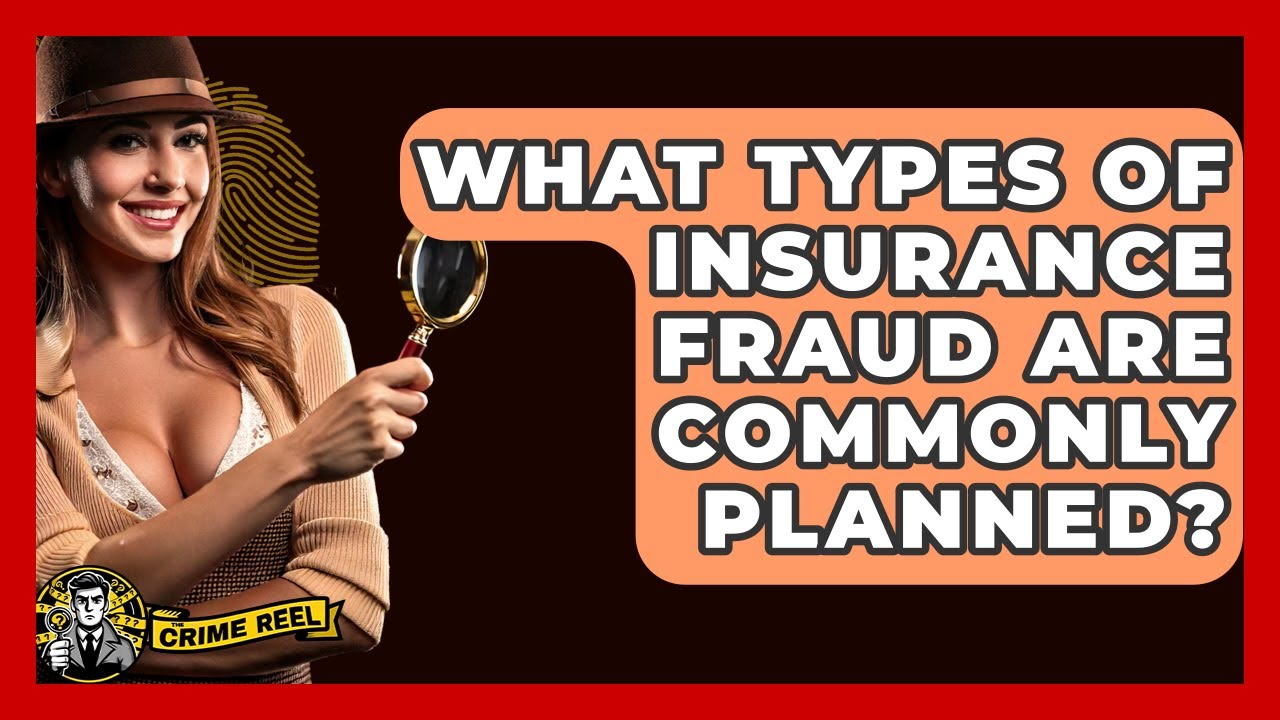What Types Of Insurance Fraud Are Commonly Planned? - The Crime Reel