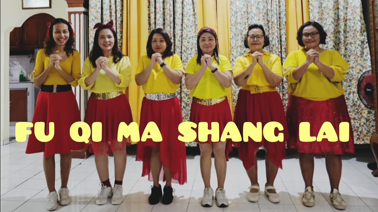 FU QI MA SHANG LAI Line Dance. Choreo by Meiling Ertan (INA) Demo by Teraze