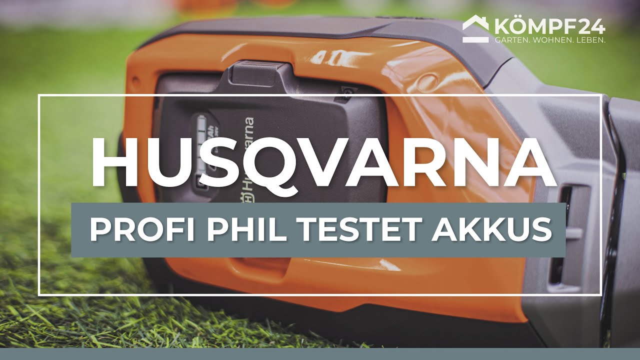 Der Profi spricht: Was können Husqvarna Akkugeräte wirklich?