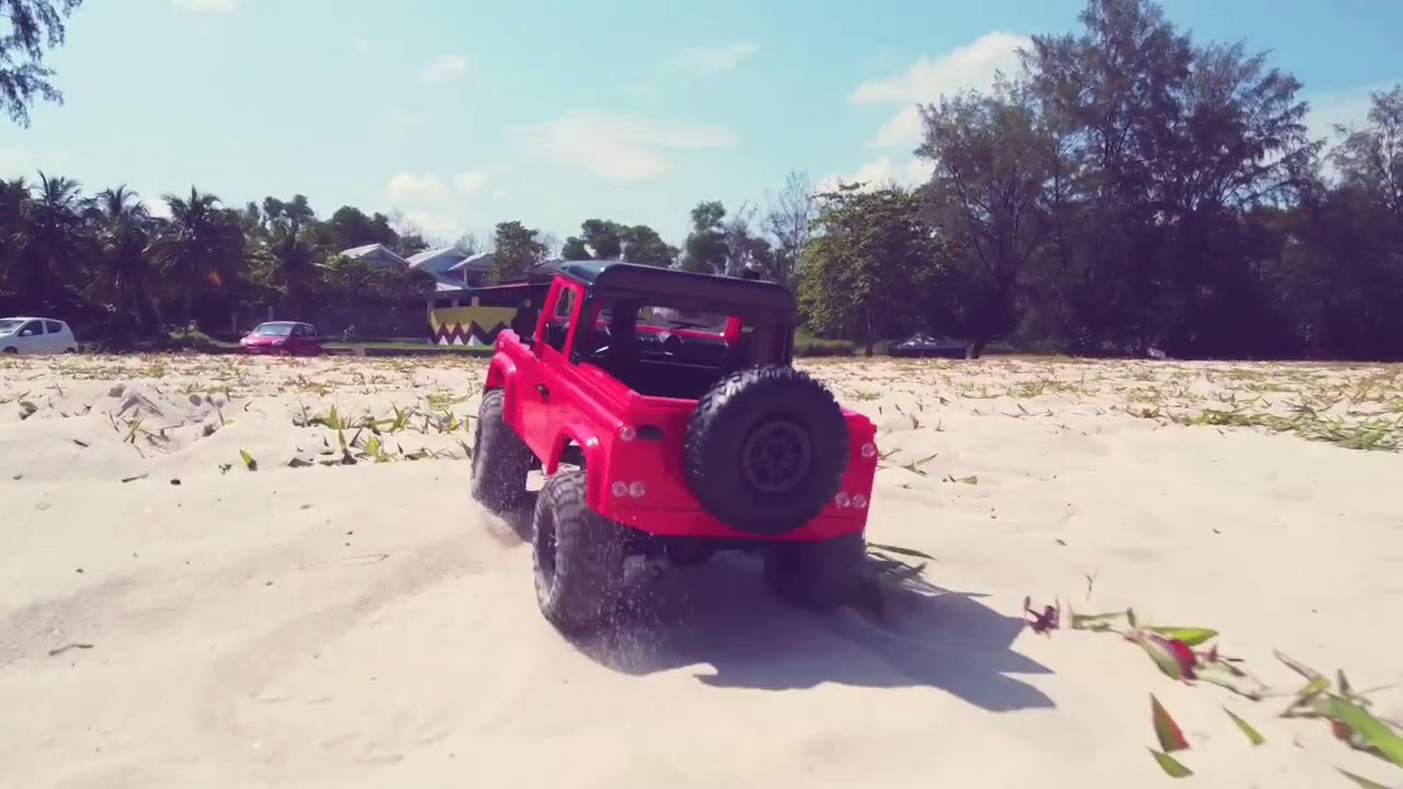 MN D91 defender  scale 1/12 review and test