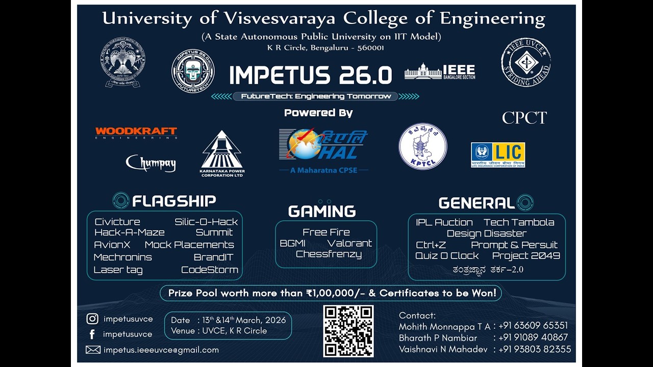 IMPETUS 26.0 Closing | Annual National-Level Technical Extravaganza | 14th March, 2026