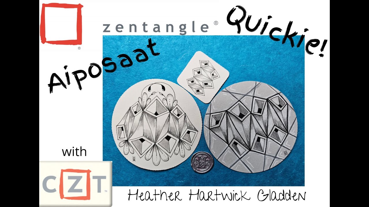 Aiposaat | Zentangle® Quickie