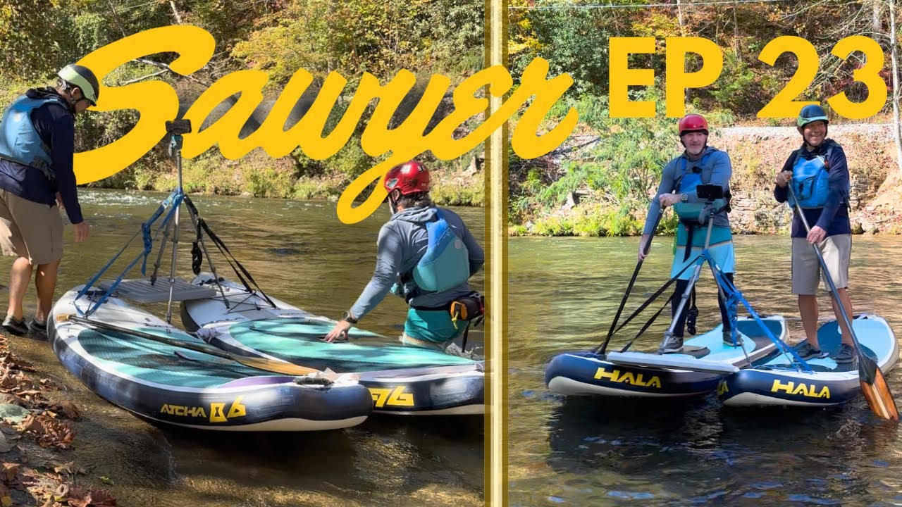 Сплав на сапборде по бурной воде с Полом Кларком (SUP Paul) | Подкаст Sawyer On-Water, эпизод 23