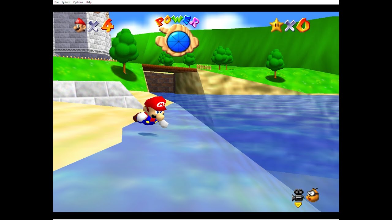 Kaizo Mario 64 - 0 Star Speedrun in 4:08 (WR)