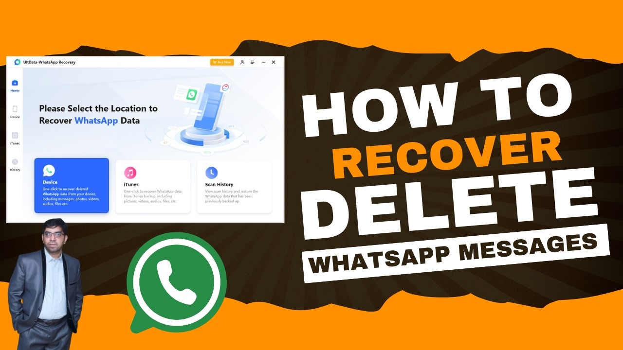 How to See Deleted WhatsApp Messages & Recover FilesPhotos Easily | Imran Arif Tech