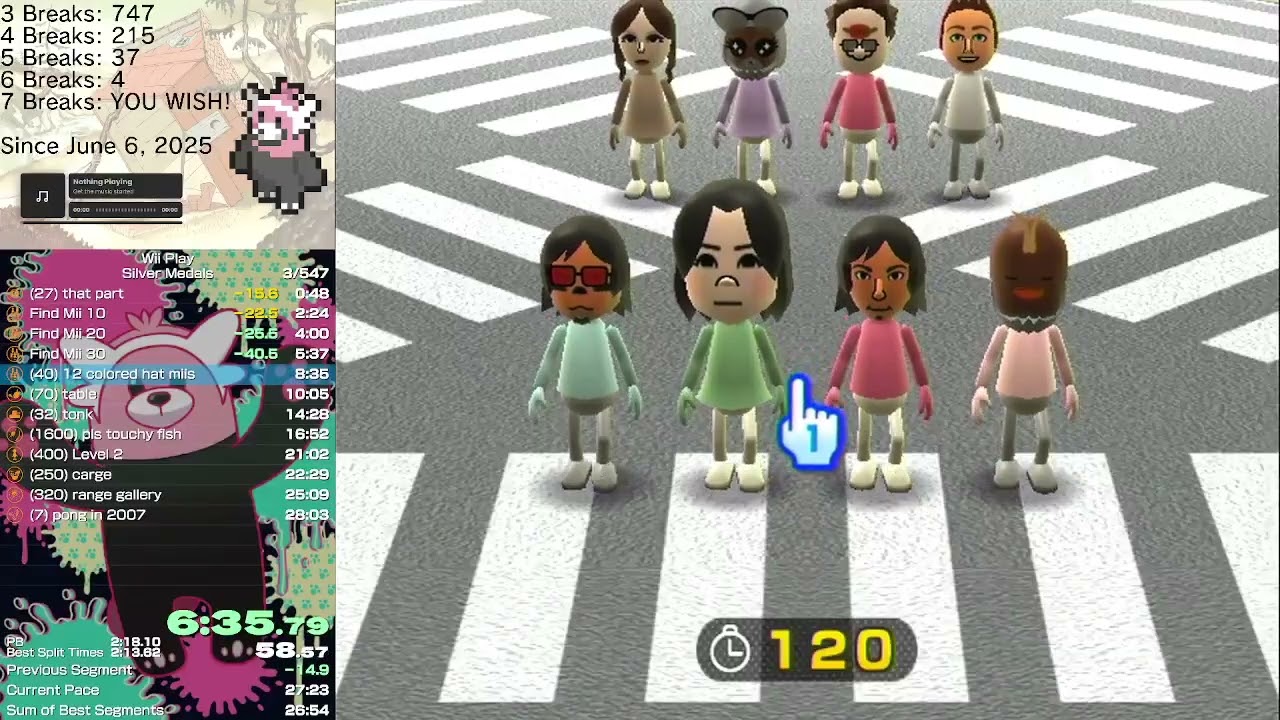 Wii Play - All Silver Medals Speedrun in 26:45