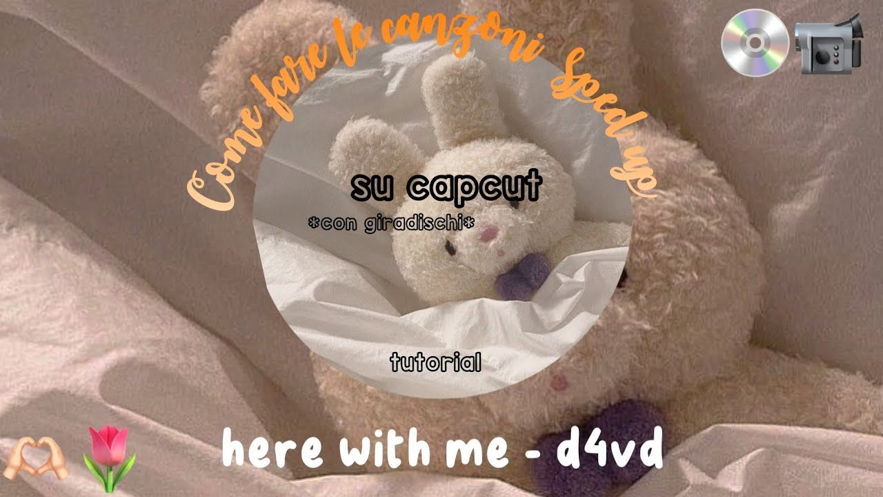 Come velocizzare le canzoni su Capcut!🌷💿