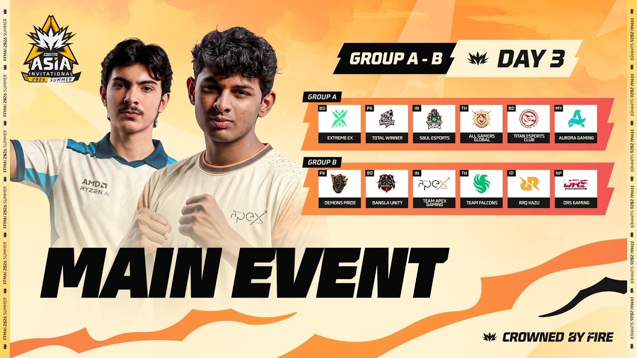 🔴 [EN] FFMAI 2026 Summer | Main Event Day 3
