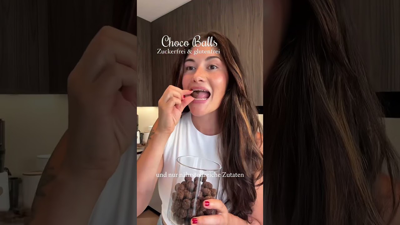 Gesunde, glutenfreie, zuckerfreie, schokoladige, knusprige &ldquo;Choco Balls&rdquo; nach &ldquo;Nesquik&rdquo;! #gesundheit