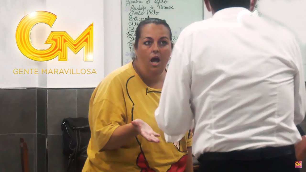 ''¡Ustedes dos son unas sinvergüenzas!'' - Gente Maravillosa Canarias Cámara Oculta