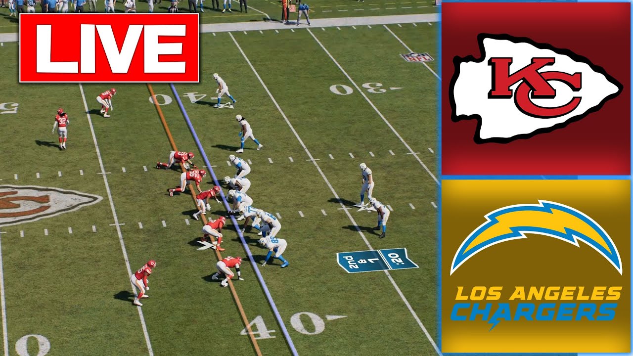 🔴 LIVE🔴Kansas City Chiefs vs Los Angeles Chargers/ Week 14 / Madden NFL 26