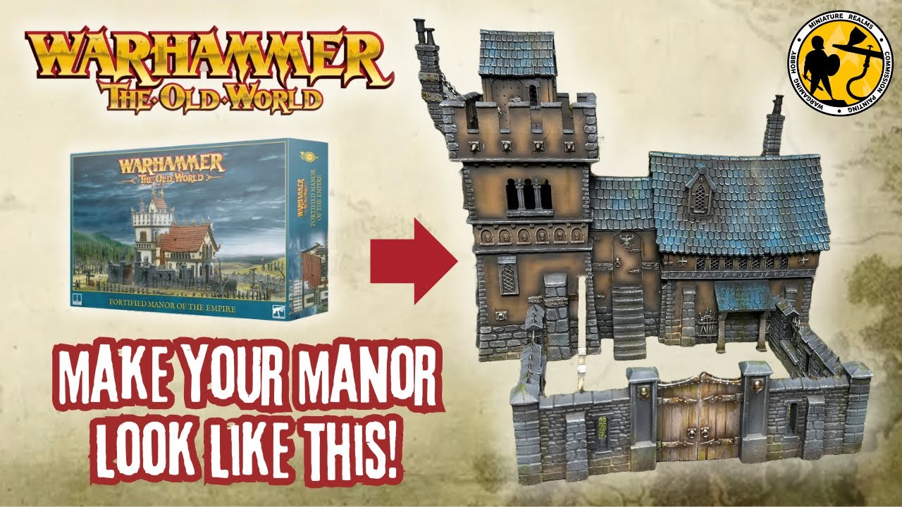 Warhammer: The Old World | How To Paint The Fortified Manor | Tutorial